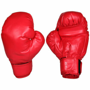 Special zápasové boxovacie rukavice červená hmotnosť 16 oz